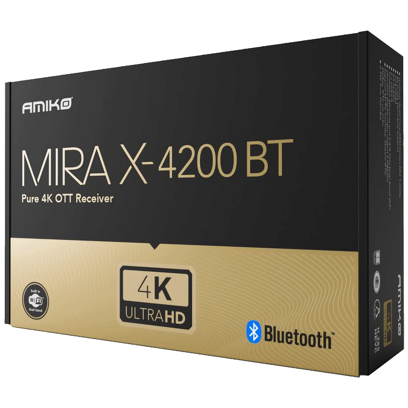 Amiko Prijemnik IPTV@Linux, 4K UHD, H.265, LAN, WiFi Dual Band - MIRAX HIS-4200 BT Pure OTT - Image 5