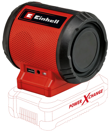 Einhell Akumulatorski zvučnik, bez baterije - TC-SR 18 Li BT - Solo