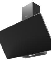 home Napa CYCLONE 90 cm, protok 390 m³/h, 105W, crno staklo - KPE 9039G