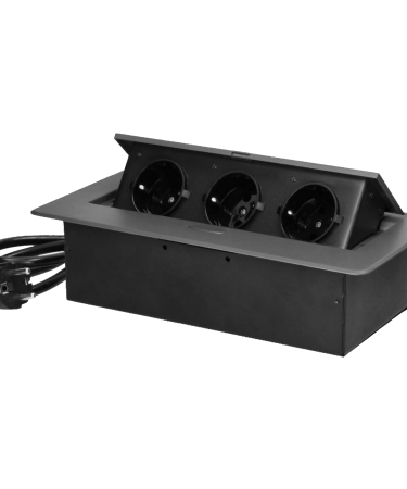 Orno Produžni kabel sa 3 x Schuko utičnice, ugradbena - OR-GM-9033(GS)/GR