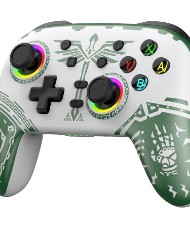 Nintendo Bežični kontroler za Nintendo Switch, BT, bijelo/zeleni - Gamepad for Nintendo Switch W/GR