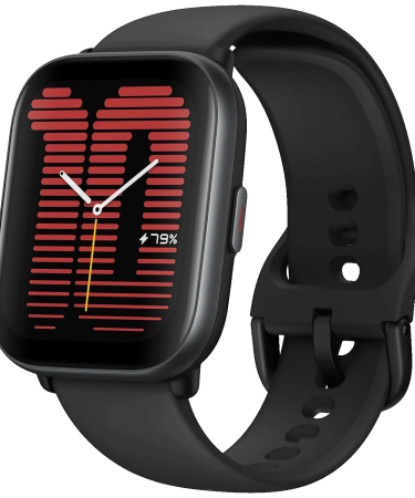 Amazfit Pametni sat, 1.75" AMOLED, vodootporan 5ATM, BT, GPS - Active - Midnight Black