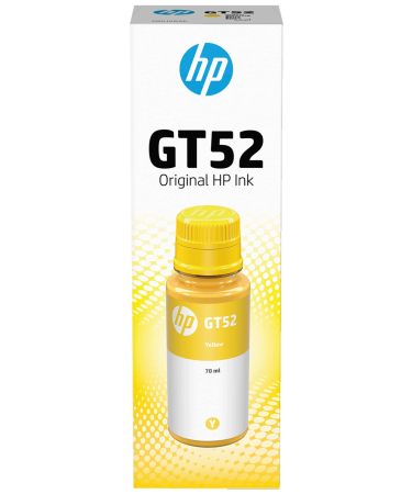 HP Inktank tinta GT52 (M0H56AE), yellow - GT52 Yellow