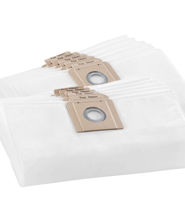 Karcher Vrećice za usisavač, 10 kom., T 10, T 12 - Fleece filter bags, 10 Piece(s)