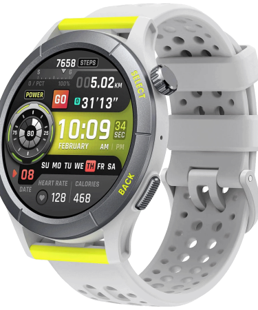 Amazfit Pametni sat, 1.39" AMOLED, vodootporan 5ATM, BT, GPS - Cheetah ( Round ) Grey