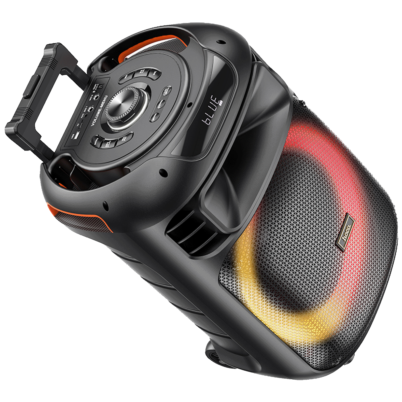 hoco. Zvučnik bežični sa 2 bežična mikrofona, Bluetooth, 60W - HA5 Winner - Image 3