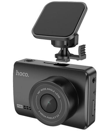 hoco. Auto kamera, 2 Mpxiel, 2.45 IPS", FullHD, microSD - DV2