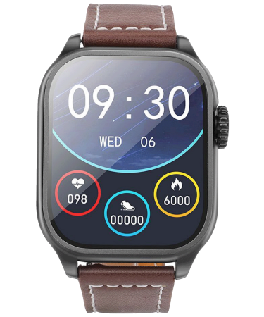 hoco. Pametni sat, 2.03" zaslon, Bluetooth, IP67 - Y17 Black