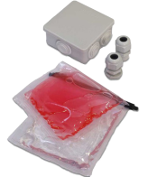 Famatel Razvodna kutija nadžbuk 80x80, vodonepropusna, IP68+ GEL - 3002-GL