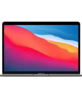 Apple Laptop 13,3", M1 8C/7G, 8GB DDR, SSD 256 GB - MacBook Air; MGN63T/A, Space Gray