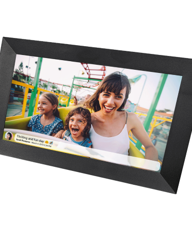 IRRADIO Digitalni foto okvir 10", IPS touch panel, WiFi - DPF-IR10B