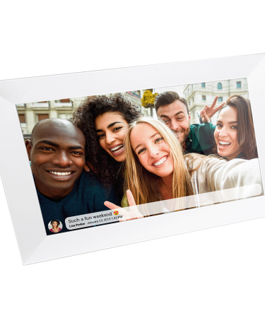 IRRADIO Digitalni foto okvir 10", IPS touch panel, WiFi - DPF-IR10W