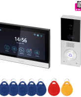 home Žični video interfon, 7" zaslon, AHD kamera, RFID, IP65 - DPV SMART