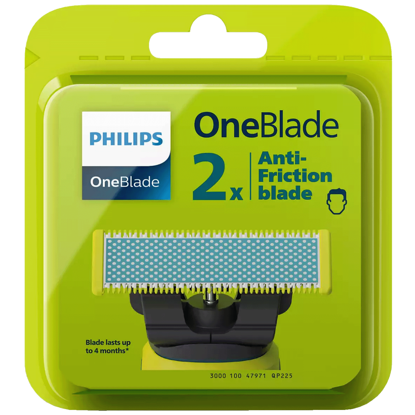 Philips Oštrice za aparat za brijanje OneBlade, 2 kom - QP225/50 - Image 2