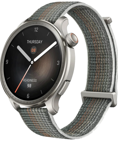 Amazfit Pametni sat, 1.5" AMOLED, vodootporan 5ATM, BT, WiFi, GPS - Balance Nylon - Sunset Grey
