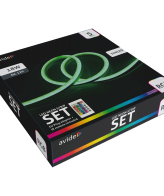 Avide LED traka sa daljinskim upravljačem, RGB, 18W, 12V, 5 met. - ABNLS-12VRGB-5MR-DE