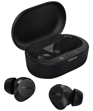 Philips Slušalice bežične sa kutijicom za punjenje, Bluetooth - TAT1209BK/00