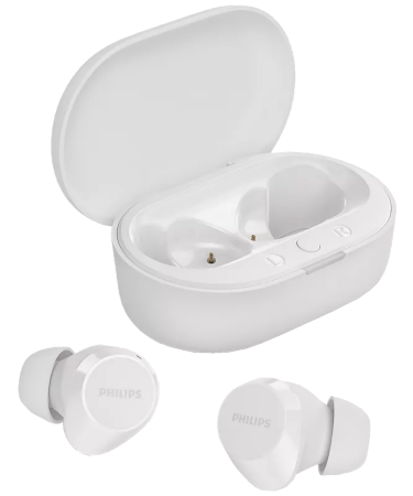 Philips Slušalice bežične sa kutijicom za punjenje, Bluetooth - TAT1209WT/00