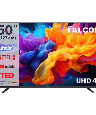 Falcom Televizor Smart LED TV 4K UltraHD  50", Bluetooth ,WiFi - TV-50LTF024SM WOS