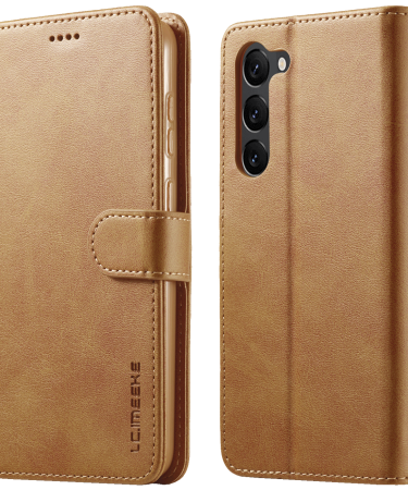 NN-Su Preklopna futrola za Samsung S24+, koža, braon - Galaxy S24+ Leather Case(Brown)