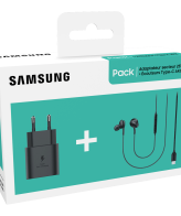 Samsung Set Punjač za mobitel Ta800 + IC100B slušalice - TA800N Charger+IC100B Headphones