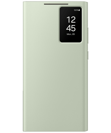 Samsung Preklopna maska Smart View za Samsung S24 Ultra, light green - EF-ZS928CGEGWW