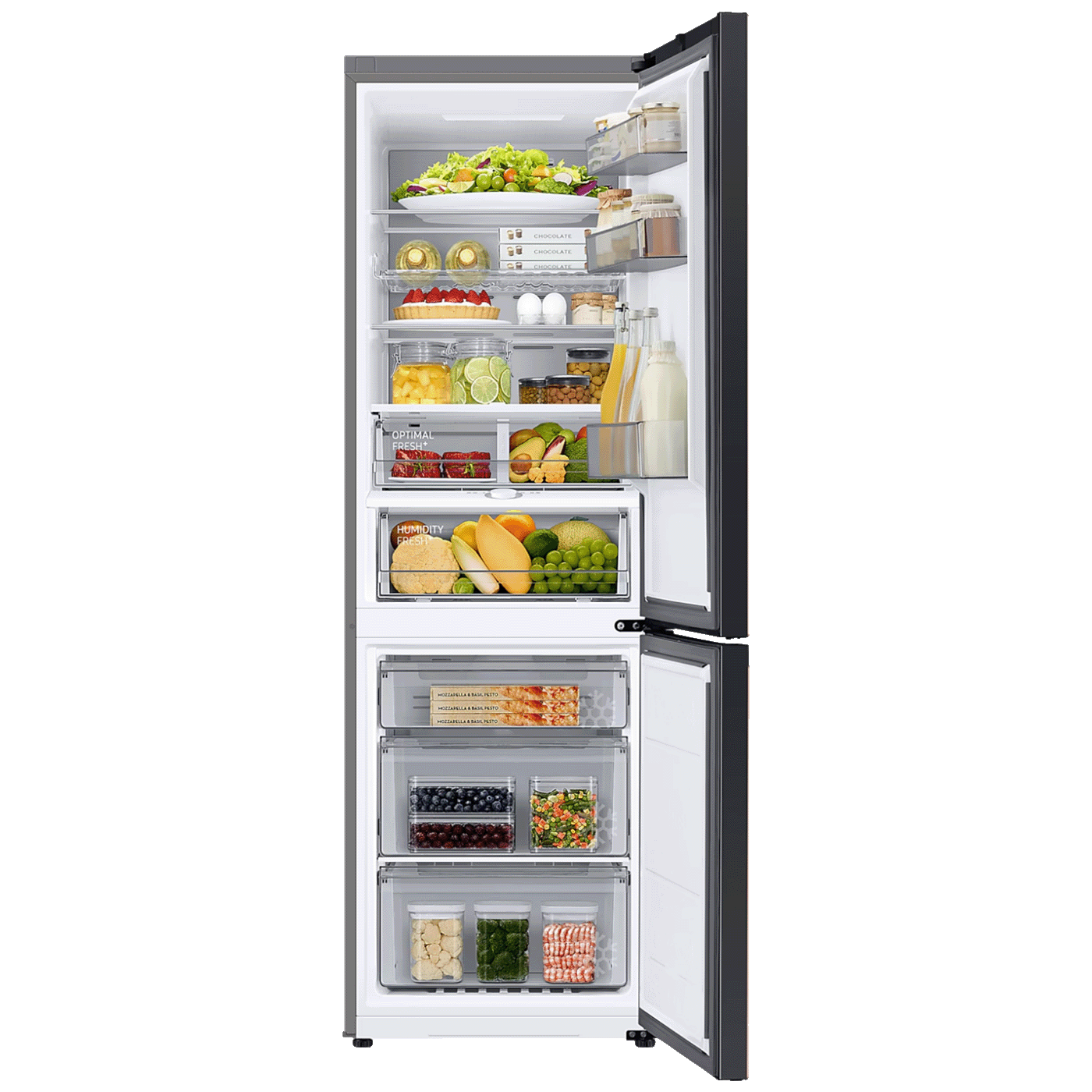 Samsung Frižider/zamrzivač, zapremina 344 lit., Bespoke,Boja breskve - RB34C7B5D3K/EF - Image 4