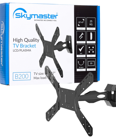 Skymaster Nosač za TV prijemnike 14" - 47", 25 kg, 2D - B200