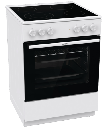 Gorenje Štednjak, staklokeramička ploča, 9200W, pećnica 71 lit, A - GEC6A41WC