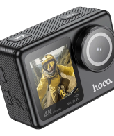 hoco. Sportska kamera, 1.3"/ 2" IPS LCD, 4K UHD, WiFi, microSD - DV101