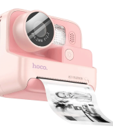 hoco. Dječija kamera sa printerom, 2" IPS LCD, 720p, microSD - DV200 Pink