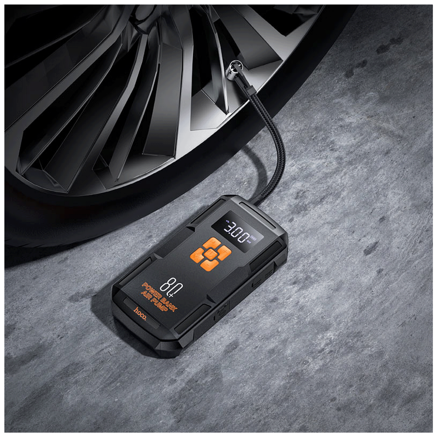 hoco. Univerzalna mobilna baterija, Pumpa / Starter za automobil - QS2 Land - Image 7