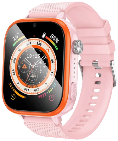 hoco. Pametni sat za djecu, 1.83" ekran, 4G, Nano SIM - Y101 Pink