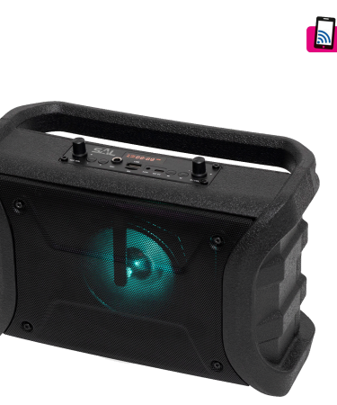 SAL Zvučnik bežični, Bluetooth, MP3, FM, KARAOKE, RGB, 8W - BTWORKY