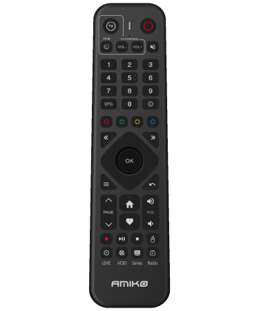 Amiko Daljinski upravljač za Amiko A4/A5/A6/A9 IP Box - Android IR/TV Remote control