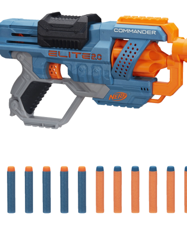 Nerf Dječija igračka, puška - blaster, sa 12 projektila - Elite 2.0 Commander RD-6