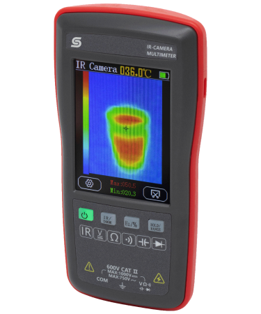 SMA Digitalni mjerni instrument, termalna kamera, 2.8" TFT LCD - SMAIRCAM