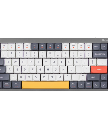Tracer Tastatura sa osvjetljenjem, USB/BT/WiFi, gaming, mehanička - FINA 84 Grey