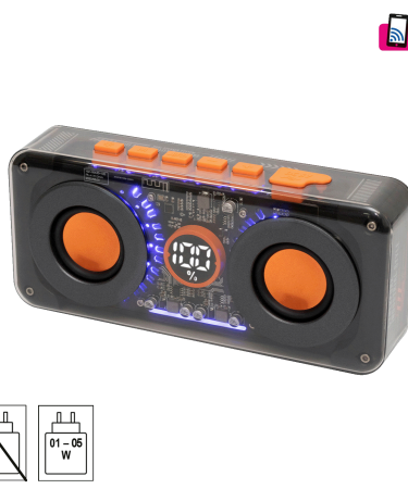 SAL Zvučnik bežični, Bluetooth, RGB, 20W - MECHAPOWER