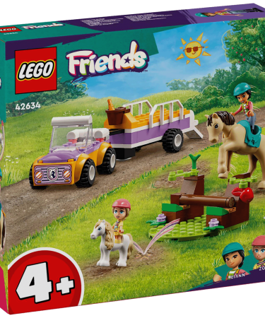 Lego Prikolica za konje i ponije, LEGO Friends