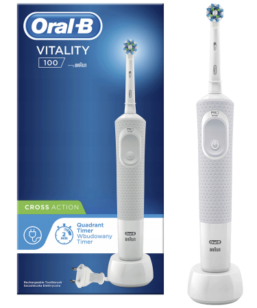 Braun Četkica za zube, električna, ORAL-B Vitality Easy Clean - Oral-B Vitality 100 Cross