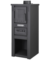 pro-termo Peć na čvrsto gorivo, 6kW, crna - LAVA Basic