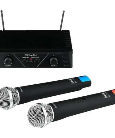 SAL Bežični set, 2 bežična mikrofona i pojačalo - TXS-812 SET