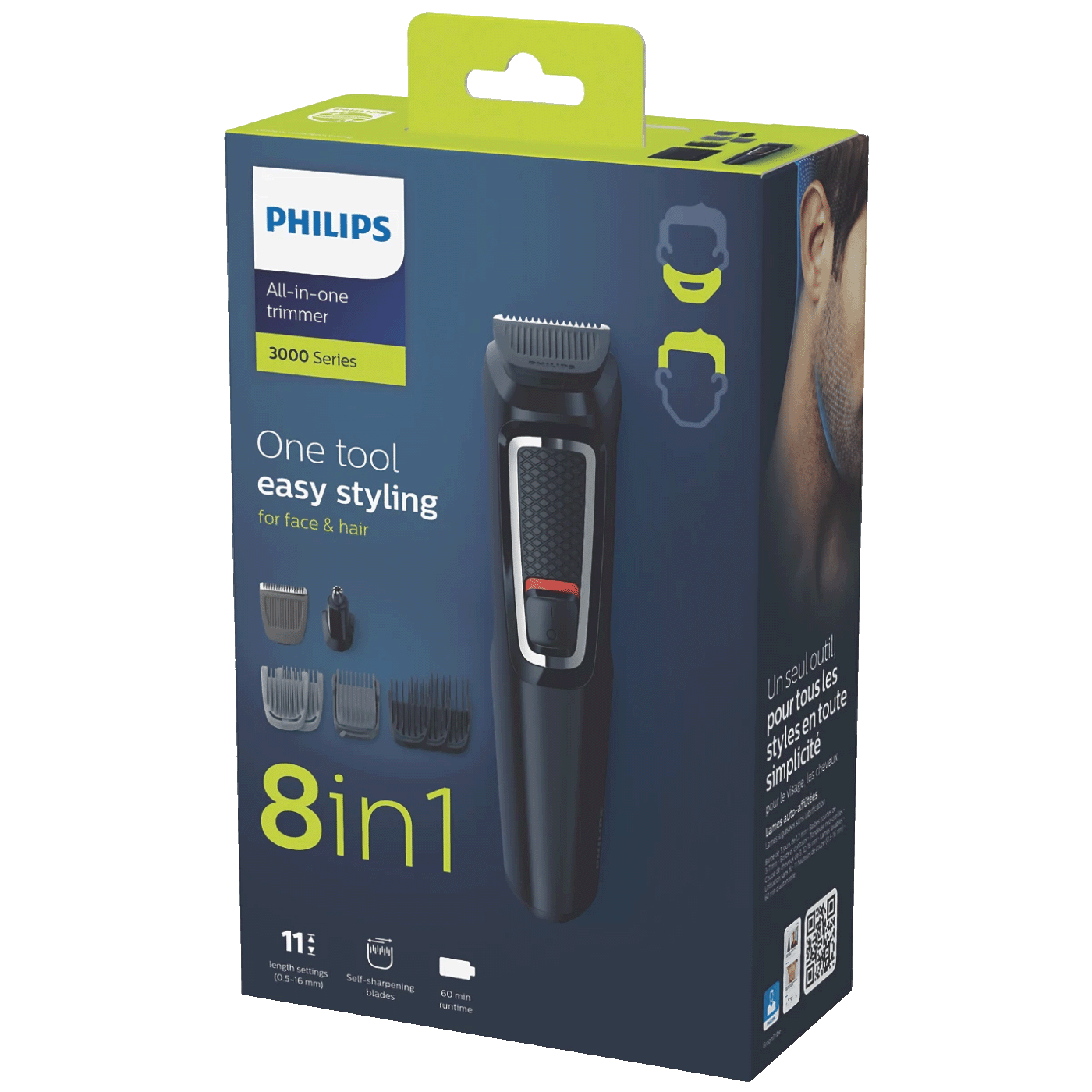Philips Aparat za njegu lica, 9u1, All-in-One Trimmer Series 3000 - MG3740/15 - Image 6