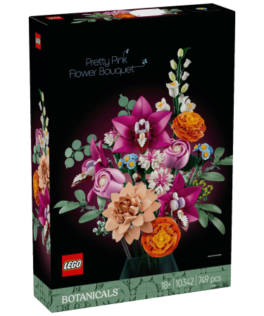 Lego Prekrasni ružičasti buket, LEGO Icons