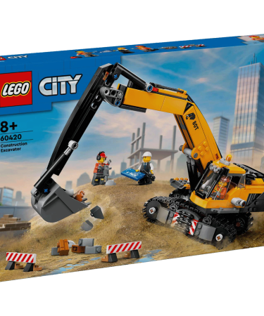 Lego Žuti građevinski bager, LEGO City