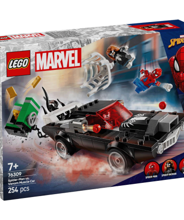 Lego Spider-Man protiv Venoma u sportskom autu, LEGO Marvel