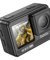 hoco. Sportska kamera, 1.3"/ 2" IPS LCD, 4K UHD, WiFi, microSD - DV102
