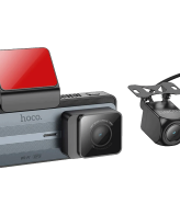 hoco. Auto kamera, 4 Mpxiel, Dual Camera, 2K, GPS, WiFi - DV12