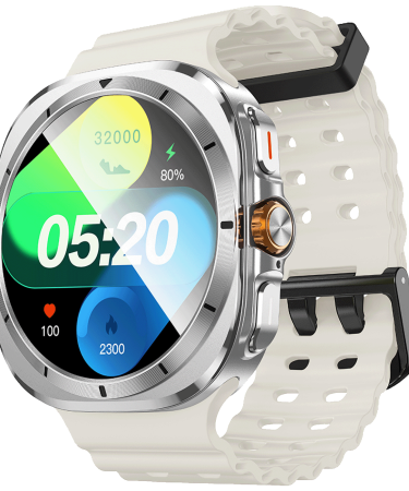 hoco. Pametni sat, 1.5" zaslon, Bluetooth, IP67 - Y29 Silver